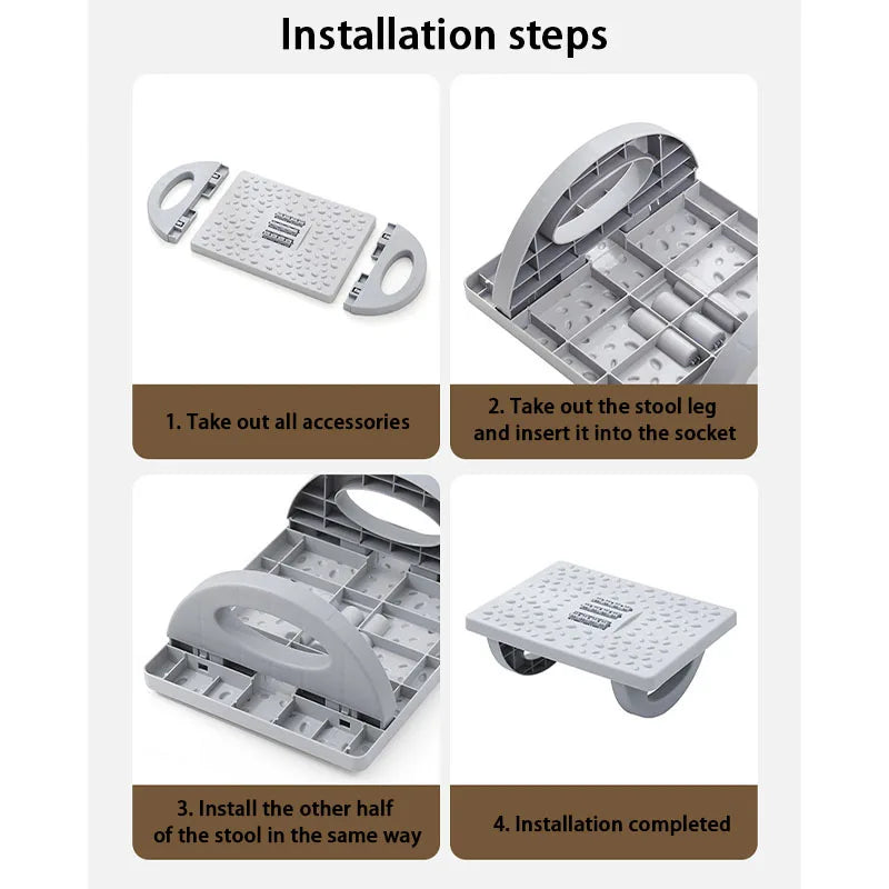 Repose-Pieds Ergonomique à Bascule avec Massage | Confort Bureau