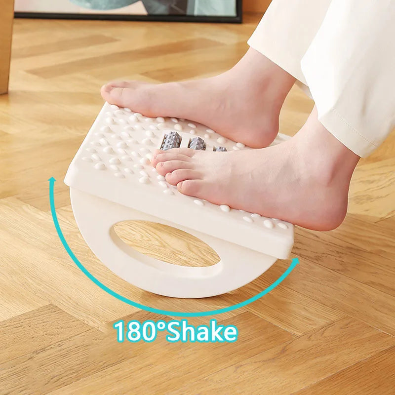 Repose-Pieds Ergonomique à Bascule avec Massage | Confort Bureau