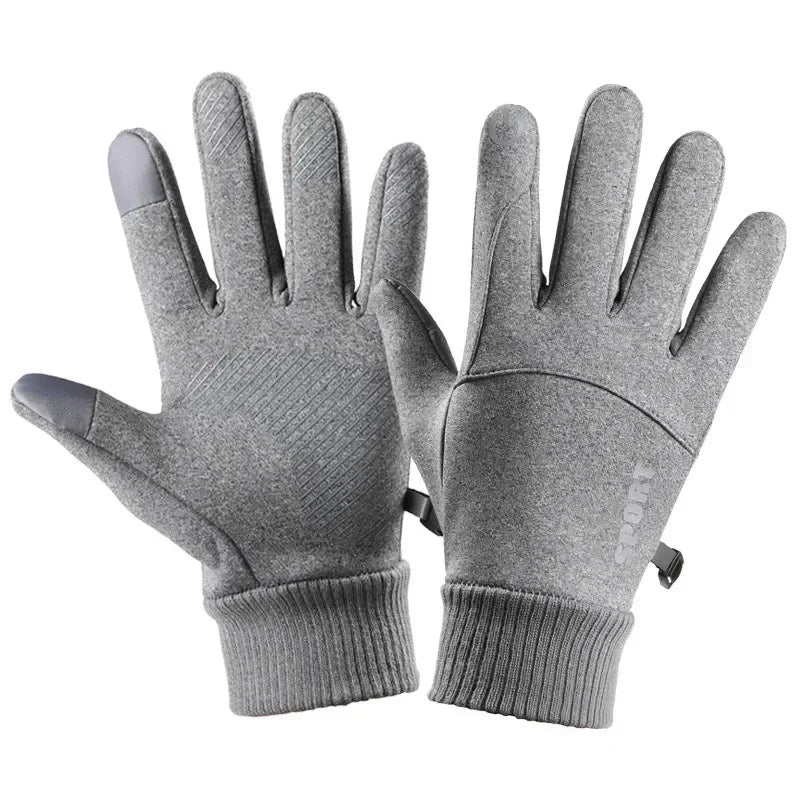 Gants Sport Tactiles Imperméables | Coupe-Vent Hiver Sport